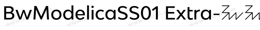 BwModelicaSS01 Extra字体转换